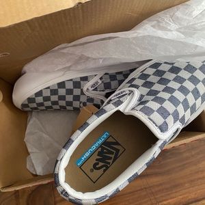 Vans slip on shoes NWB
